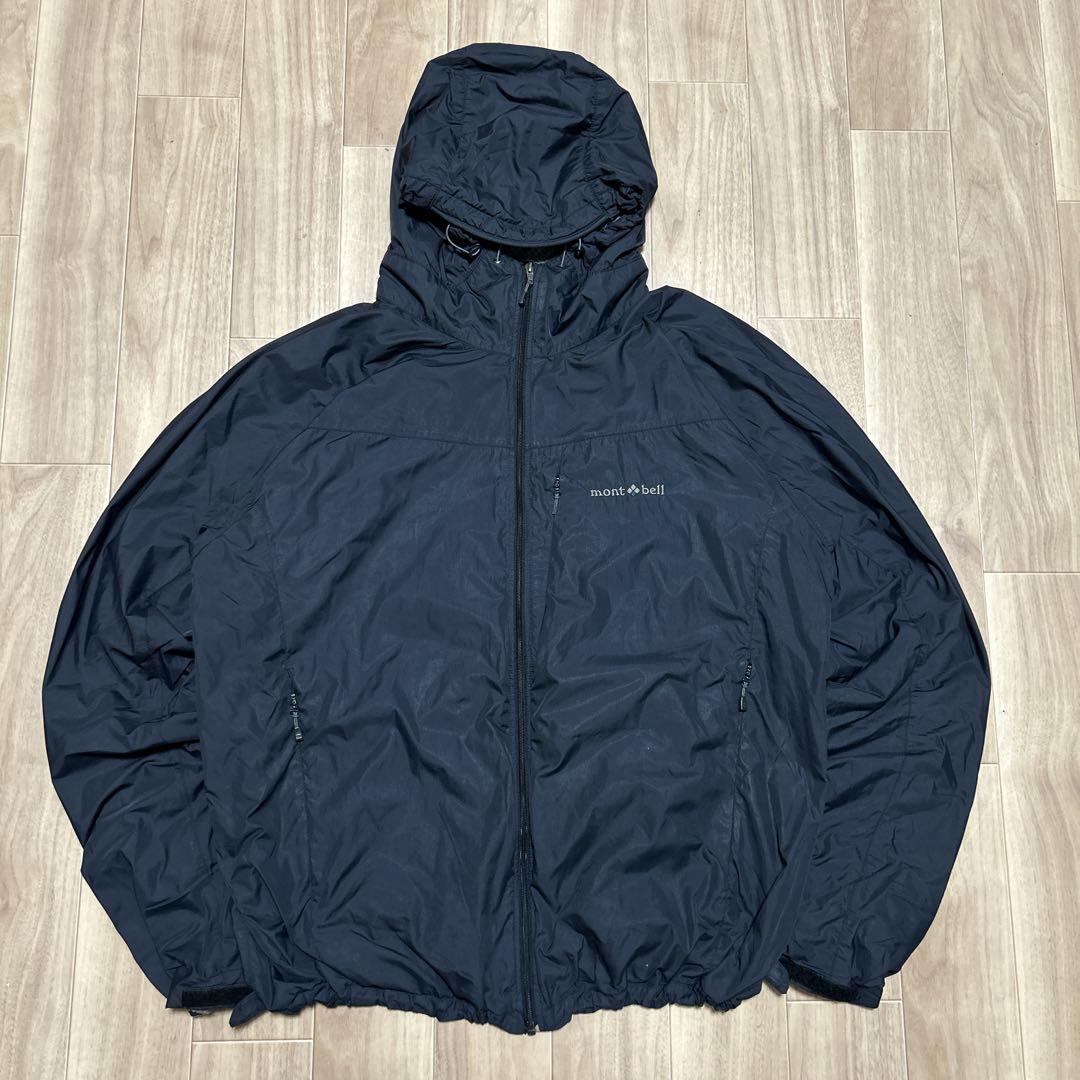 old mont-bell モンベル　黒　マウンテンパーカー　古着　y2k XL