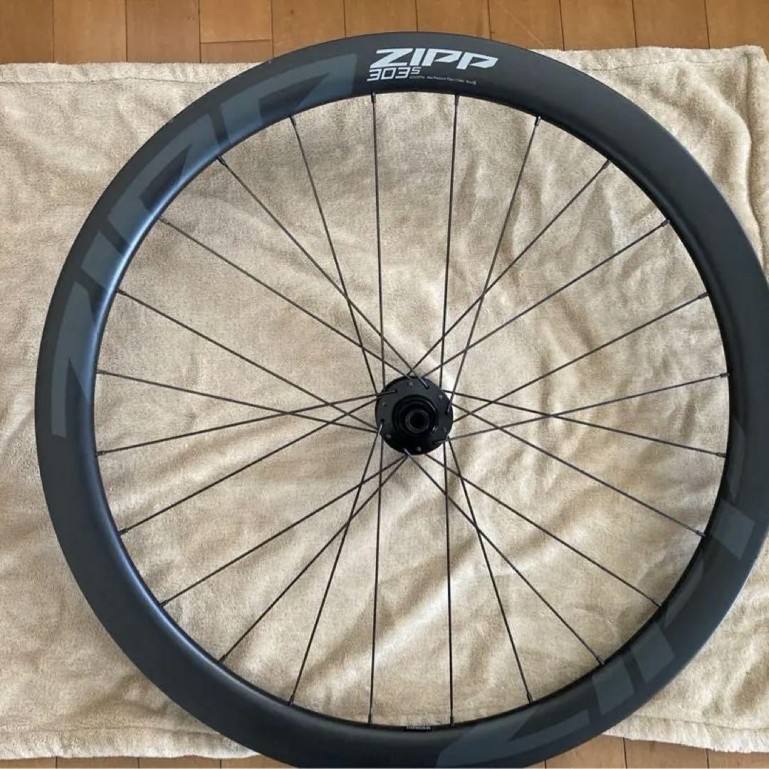 中古】ZIPP 303s ディスク カーボンホイール パーツ