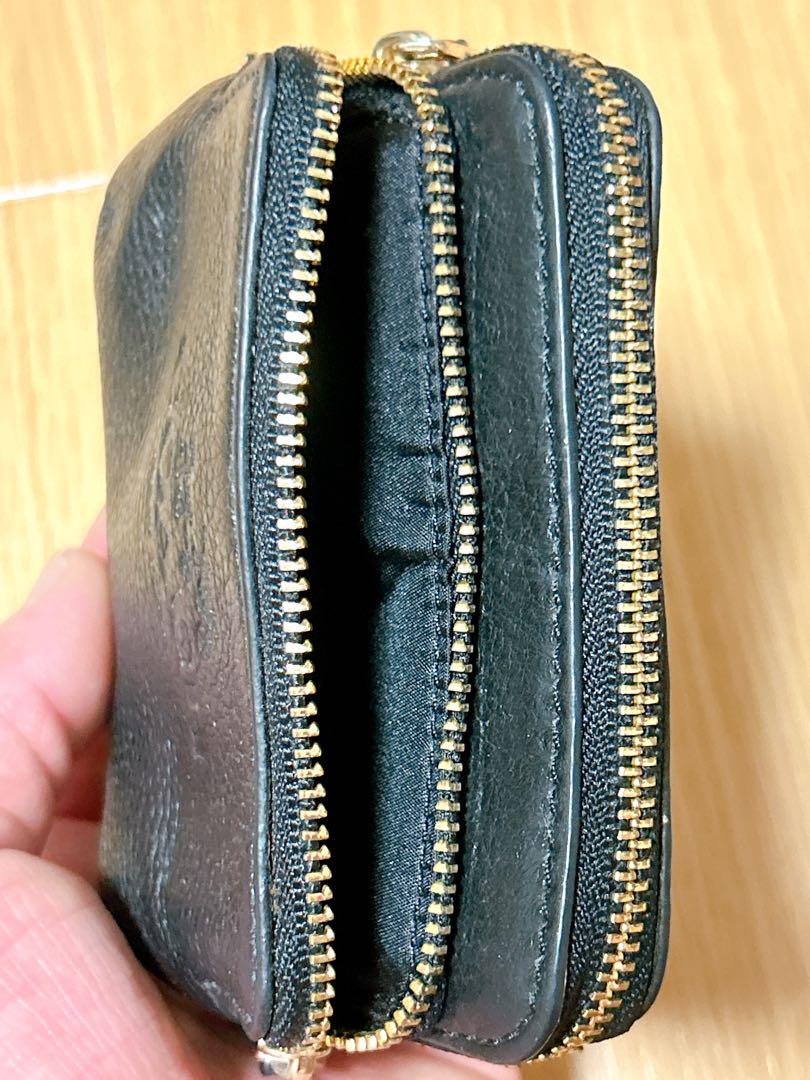 COACH 黒 レザー コインケース