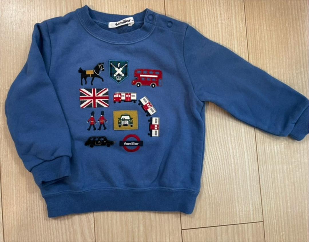 美品⭐︎ファミリア トレーナー 90④
