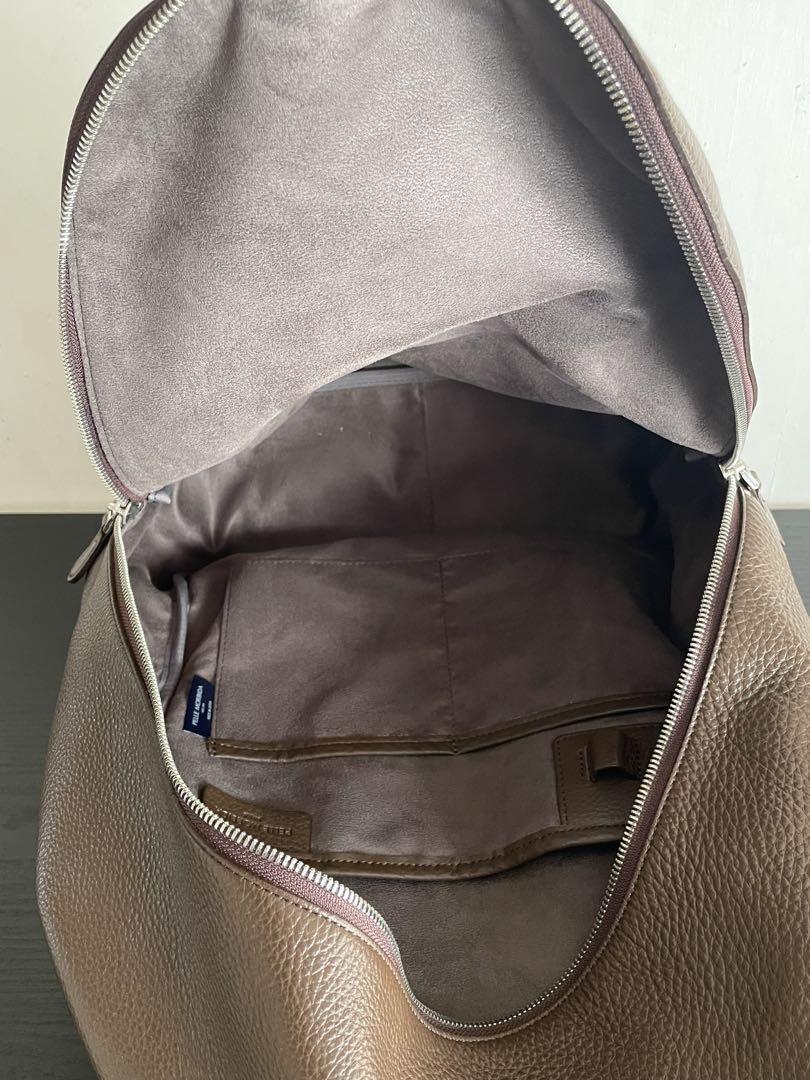 ペッレモルビダ　PELLE MORBIDA 鞄　バックパック　リュック　本革　茶
