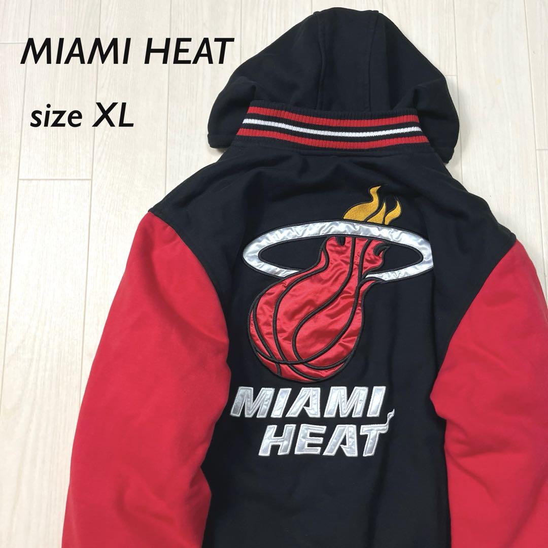 NBA JH Design Miami Heat リバーシブル　スタジャン　XLスタジャン