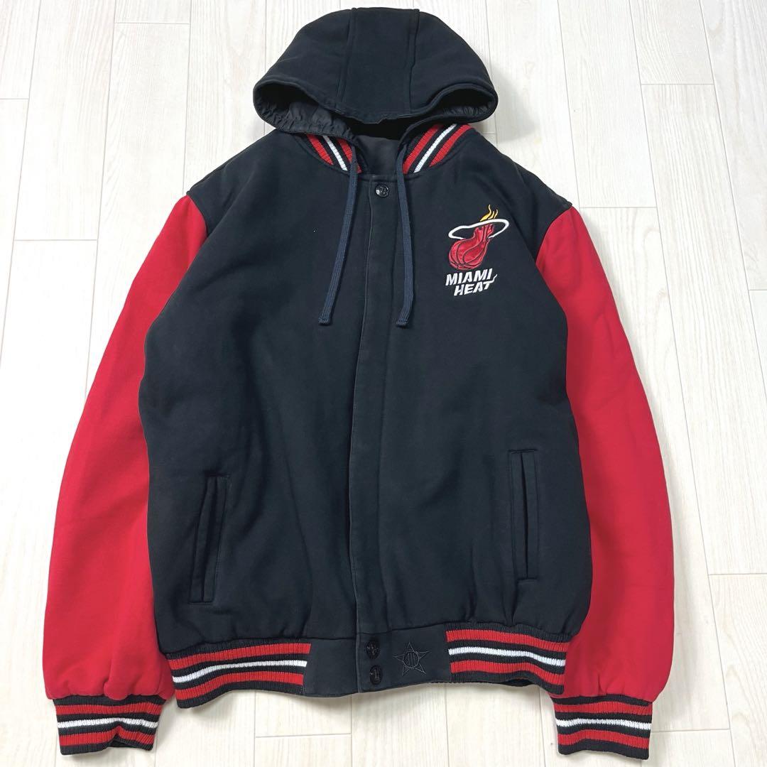 NBA JH Design Miami Heat リバーシブル　スタジャン　XL