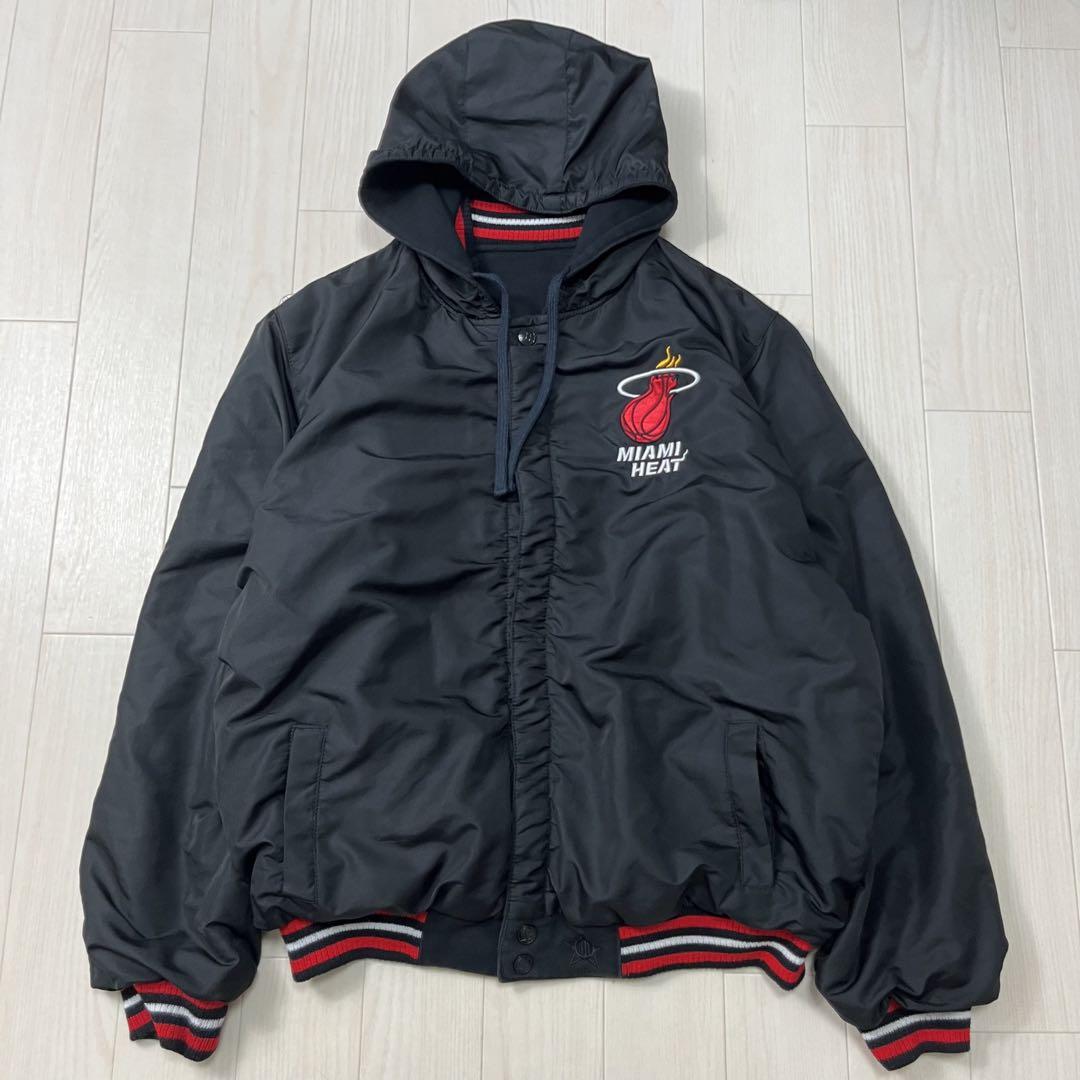 NBA JH Design Miami Heat リバーシブル　スタジャン　XL
