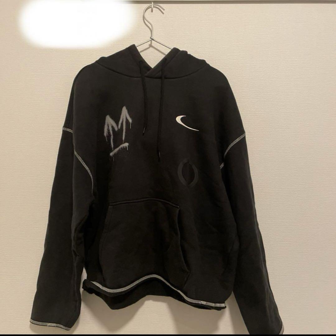 ★限定コラボ入手困難激レア!NikexOff-White パーカー 人気話題コラボ！OFF-WHITE x Nike Hoodie Black 2020 (Off