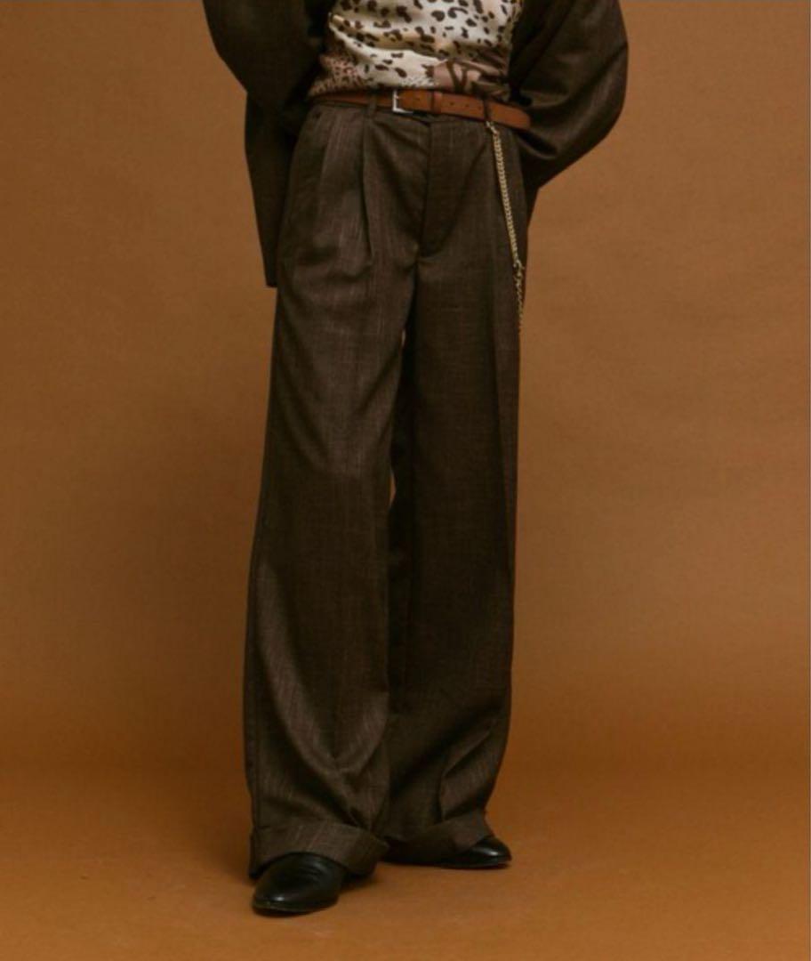 soerte Wide straight slacks size2