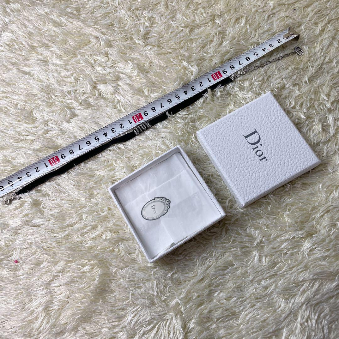 Dior クリスチャンディオール DIORロゴ ベロアベルトチョー
