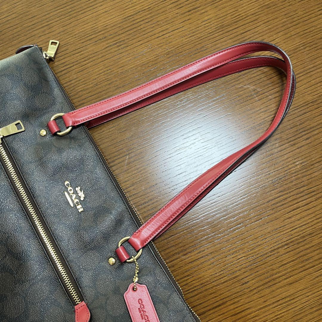 【美品】COACHトートバッグ