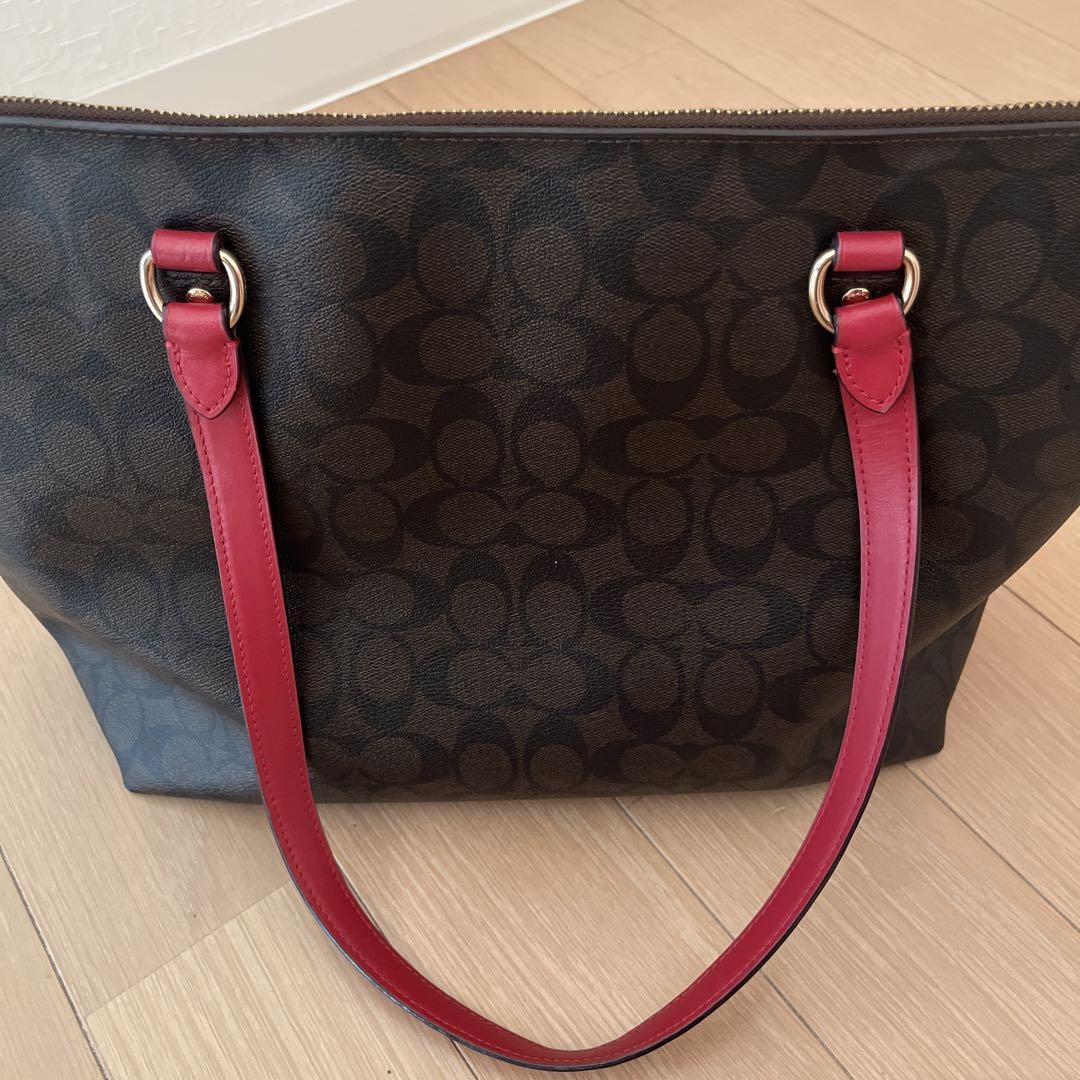 【美品】COACHトートバッグ