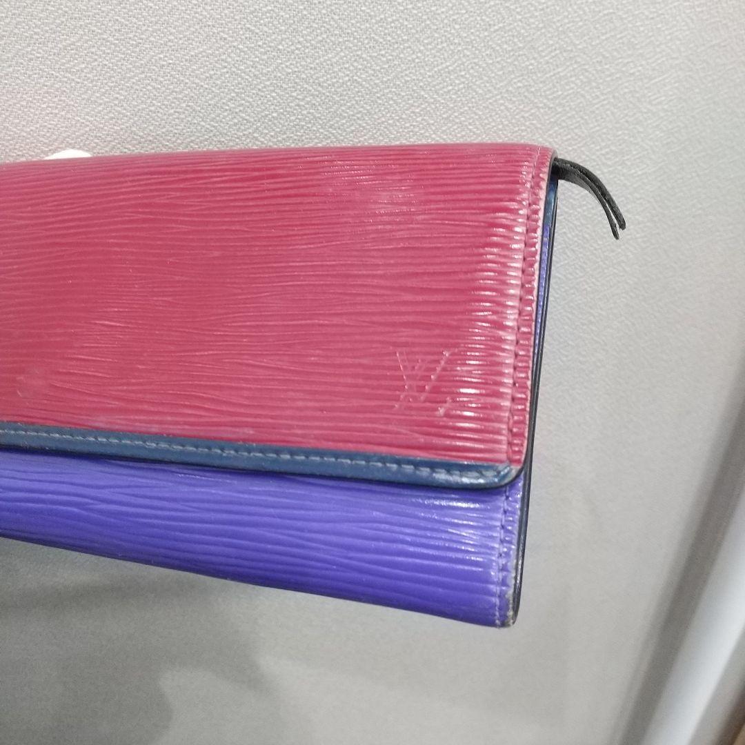 良品 ヴィトン エピ 長財布 ポルトフォイユ フロール