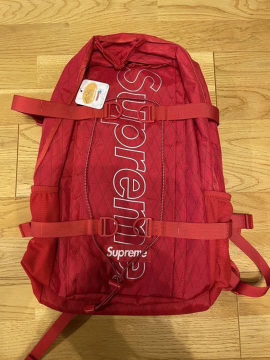 Supreme2018fw バックパック　RED
