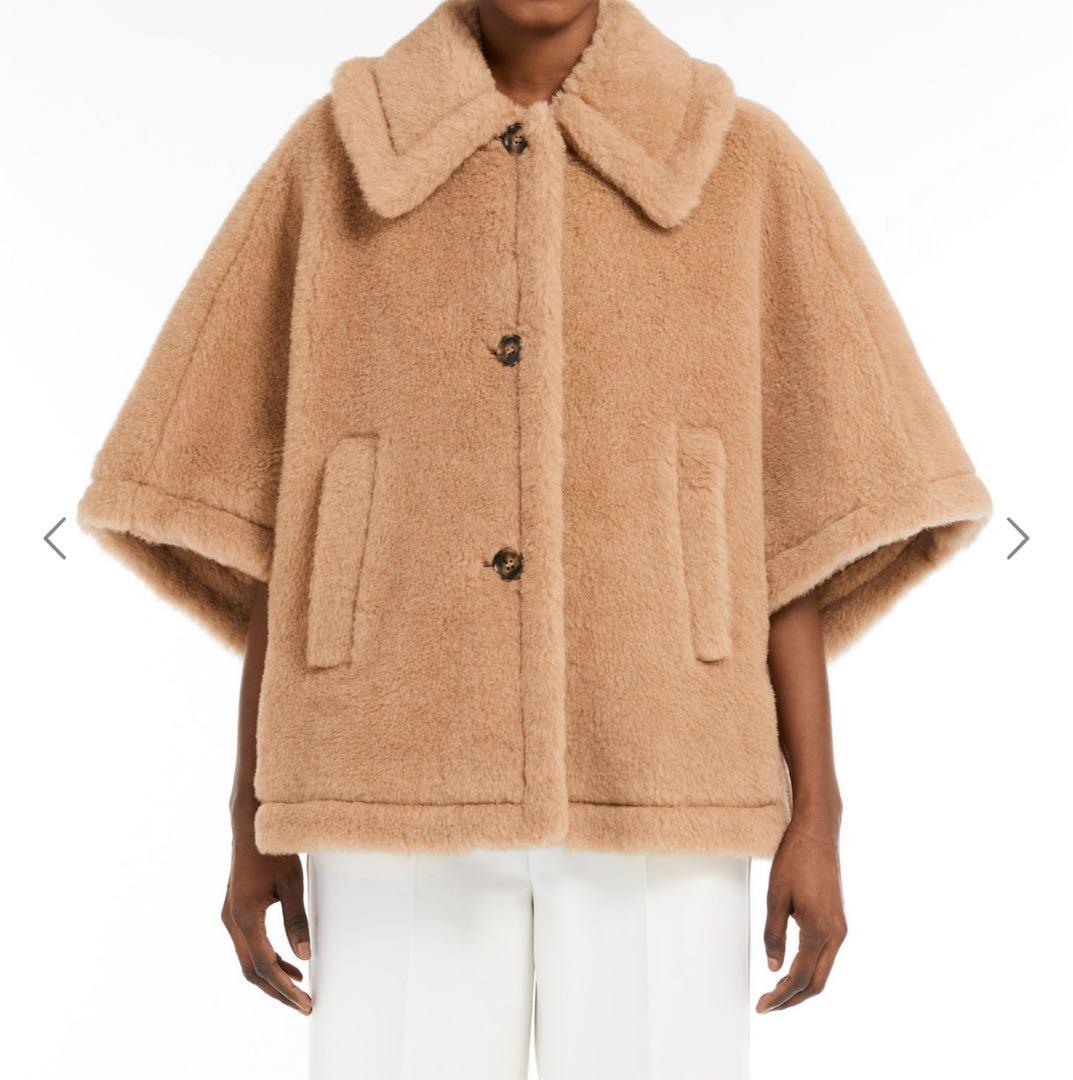 Max Mara TENEBRE4 テディベアケープ アルビノS Max Mara