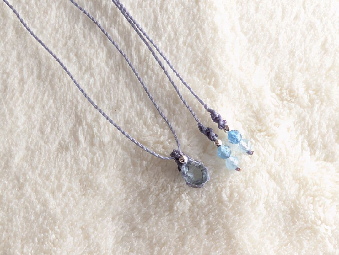 マクラメネックレス