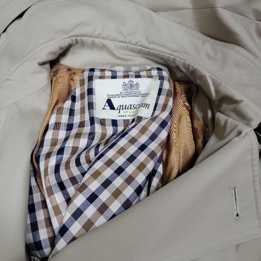 Aquascutum ベージュ トレンチコート