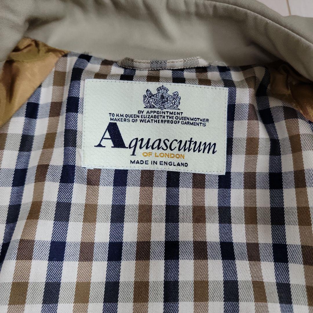 Aquascutum ベージュ トレンチコート