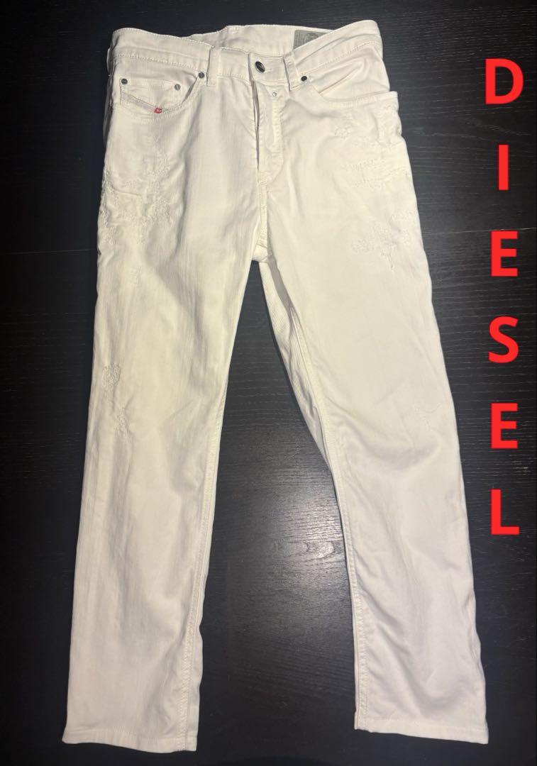 DIESEL メンズホワイトデニムJIFER W29 L32