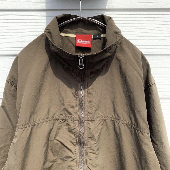Coleman ★ コールマン ライトジャケット ナイロン オリーブ メンズ M
