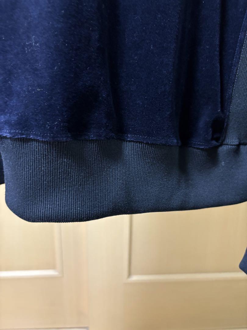 24AW ANCELLMアンセルムVELOUR SWITCHING JAKET