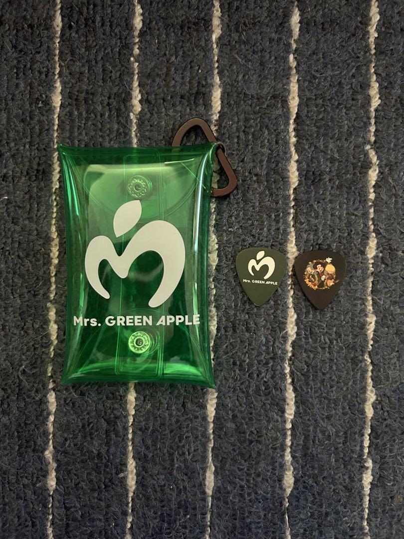 【非売品】Mrs.GREENAPPLE エポスカード ピック クリアケース Mrs. GREEN APPLE エポスカード特典 クリアケース&ピック2種類