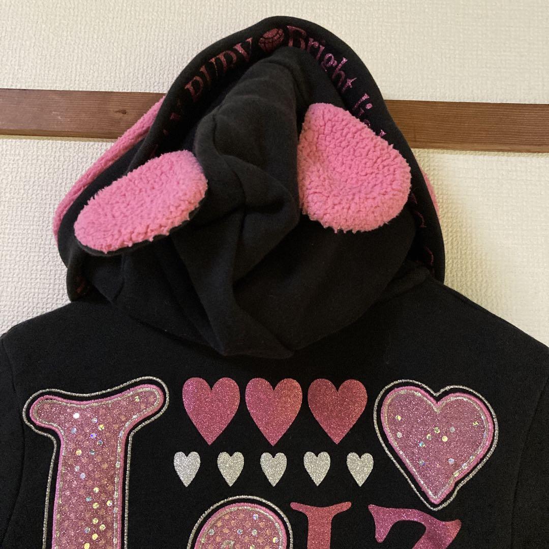 リズリサドール❤︎ウサ耳パーカーもこもこy2k平成ギャル女児姫