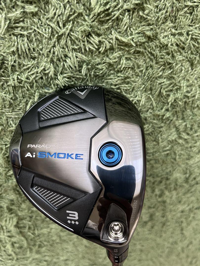 パラダイム　Ai SMOKE トリプルダイヤモンド　3W カスタムシャフト Callaway キャロウェイ パラダイム PARADYM Ai SMOKE スモーク