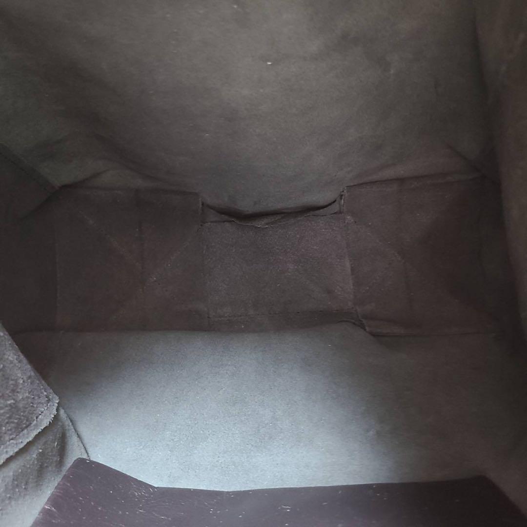 【良品!✨】CELINE セリーヌ ホリゾンタル カバ トートバッグ 黒 画像8