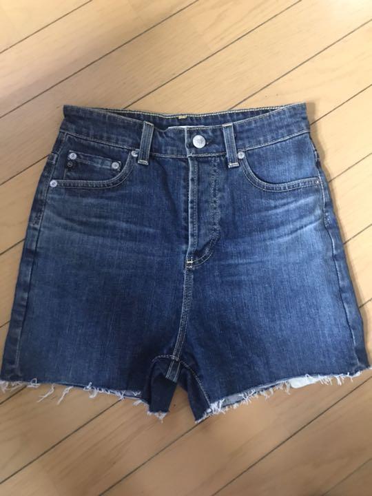 デニムショートパンツ Alexa Chung for AG 25サイズ
