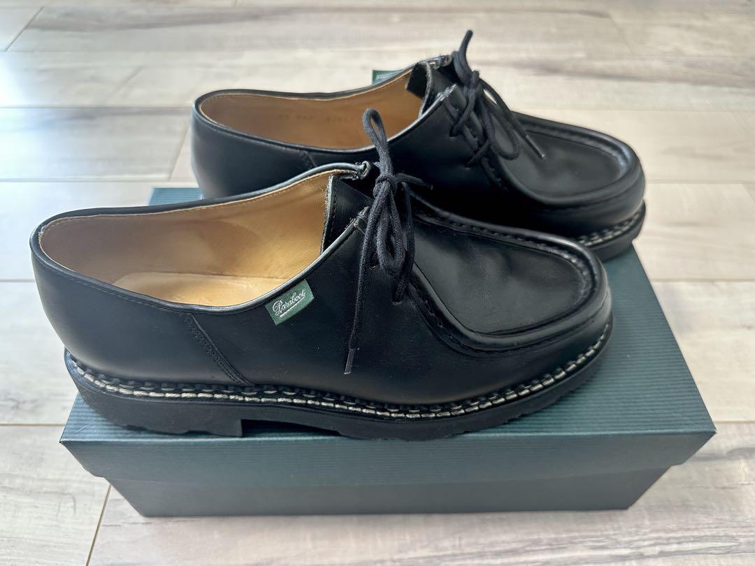 r.i.d.o【美品】パラブーツ ミカエル NOIR ブラック サイズ42