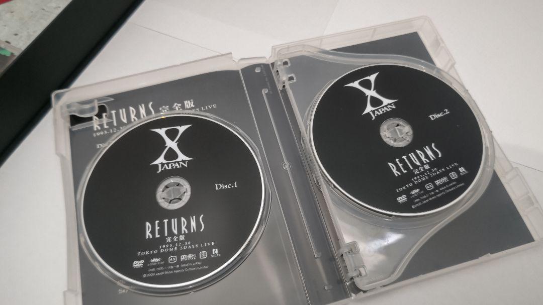 X JAPAN RETURNS 完全版DVD BOX - メルカリ