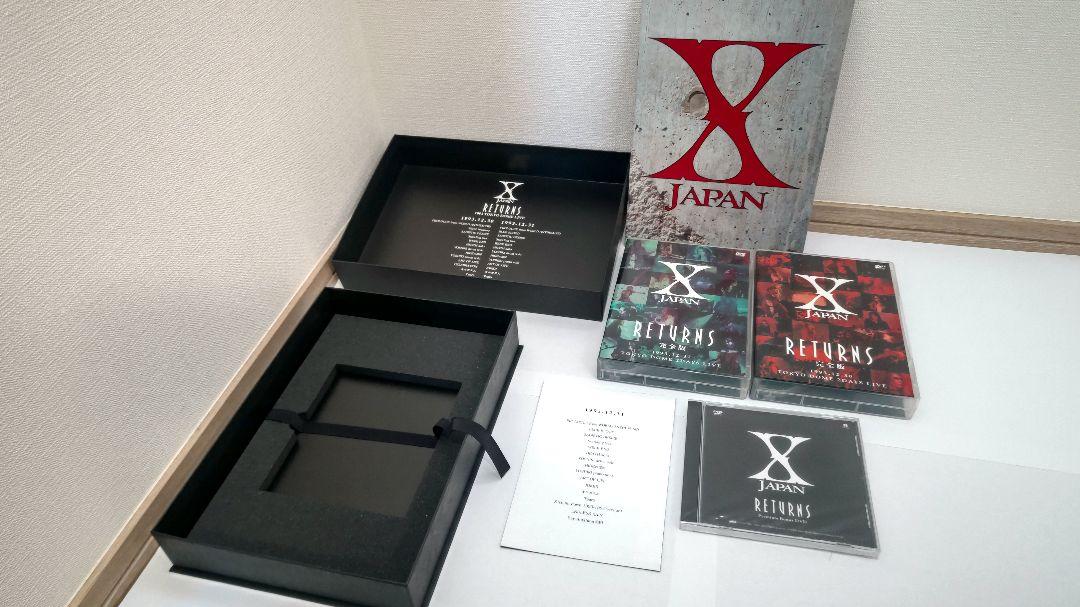X JAPAN RETURNS 完全版DVD BOX - メルカリ
