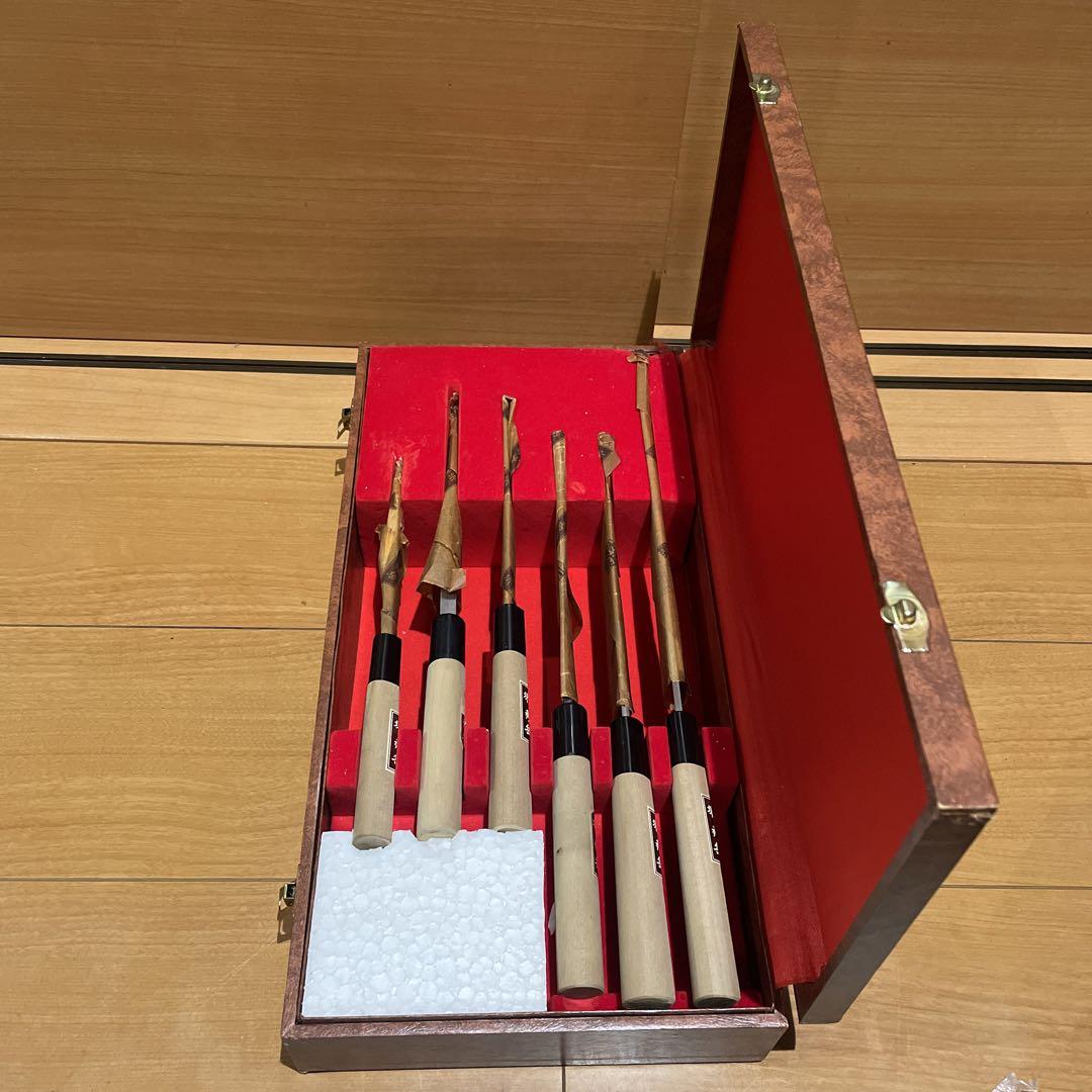 未使用品】堺秀岳 高級和包丁 料理包丁 6点セット