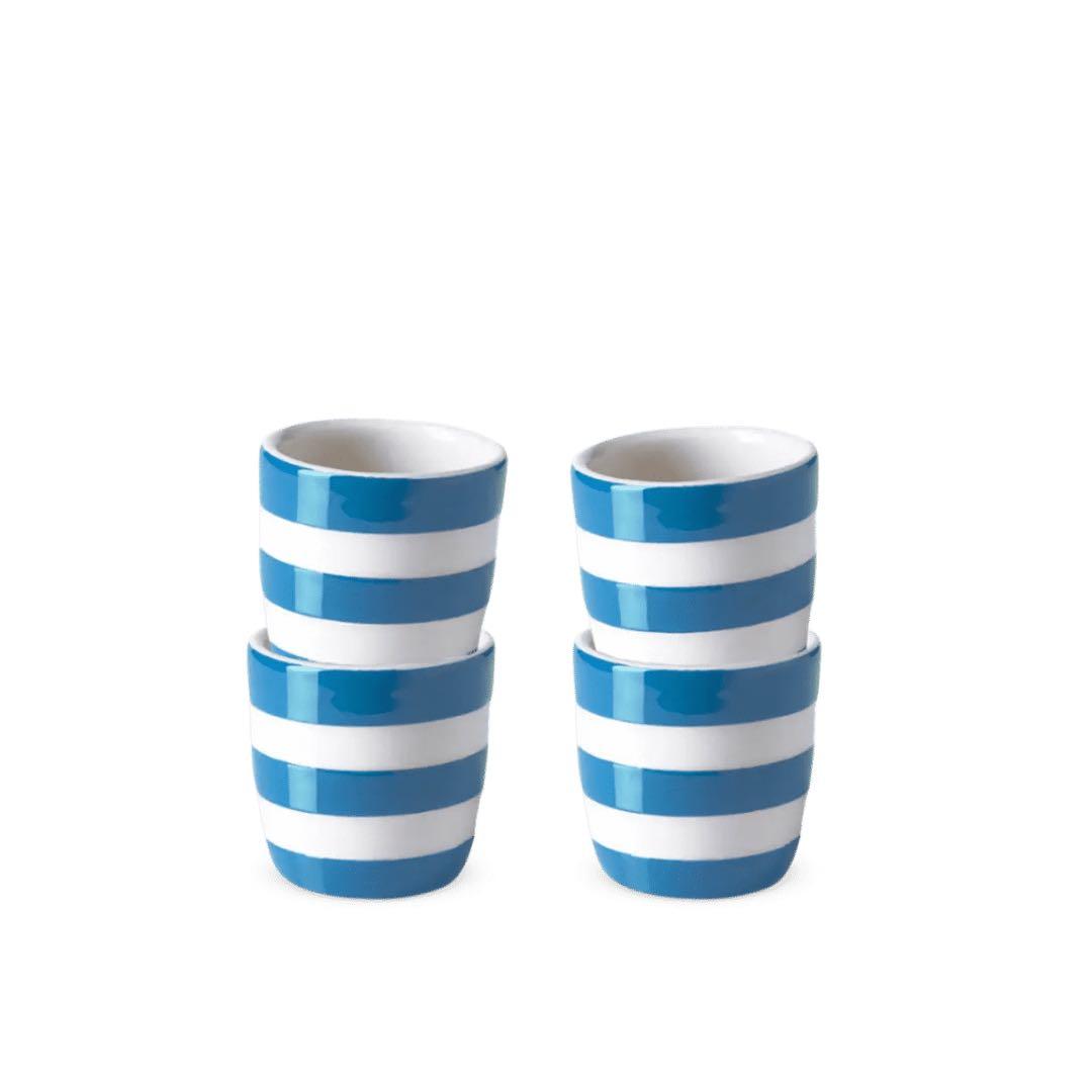 【新品・未使用】コーニッシュウェア卵カップ 4個セット　cornishware