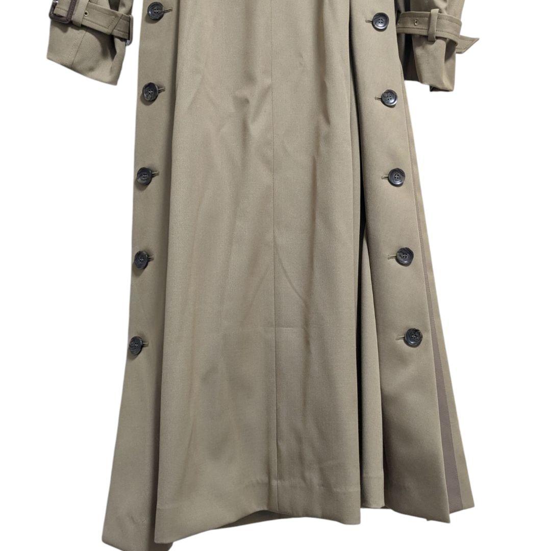 美品　Ameri　MINIMAL FLARE LONG TRENCH COAT