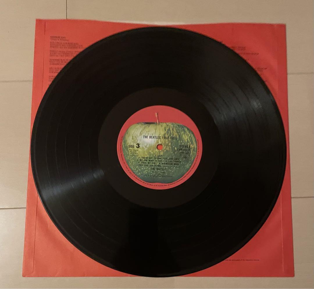 値下げ　ビートルズ　赤盤/青盤　レコード　セット売り　ビンテージ　1970年発表