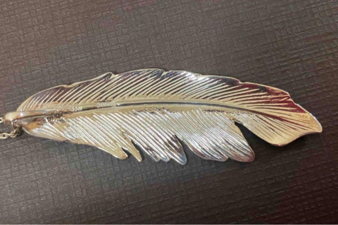 アパルトモン購入◆ MANON◆Feather ネックレス◆シルバー