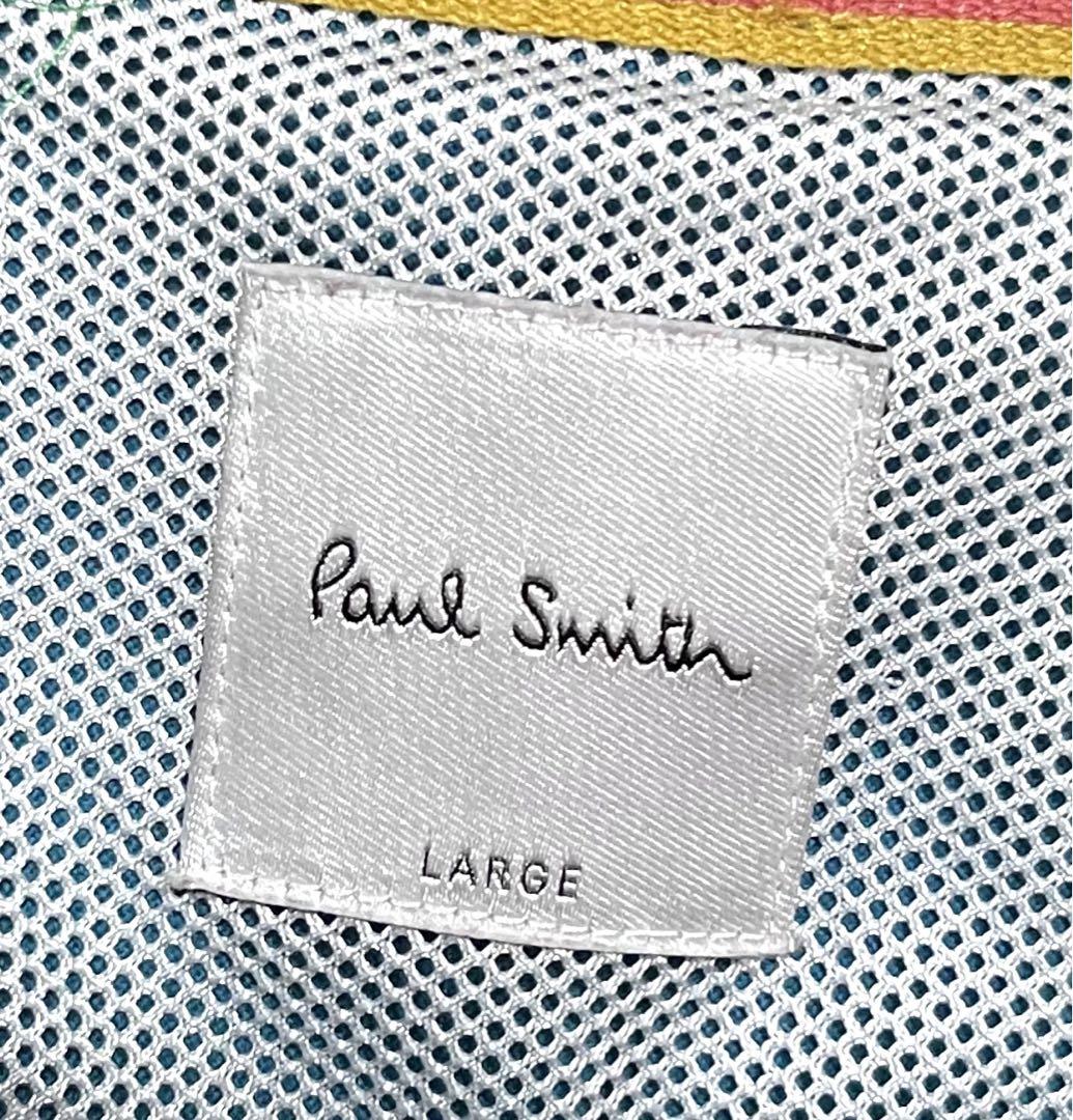 美品　Paul Smith ポールスミス マルチカラーデザインカットソー　L