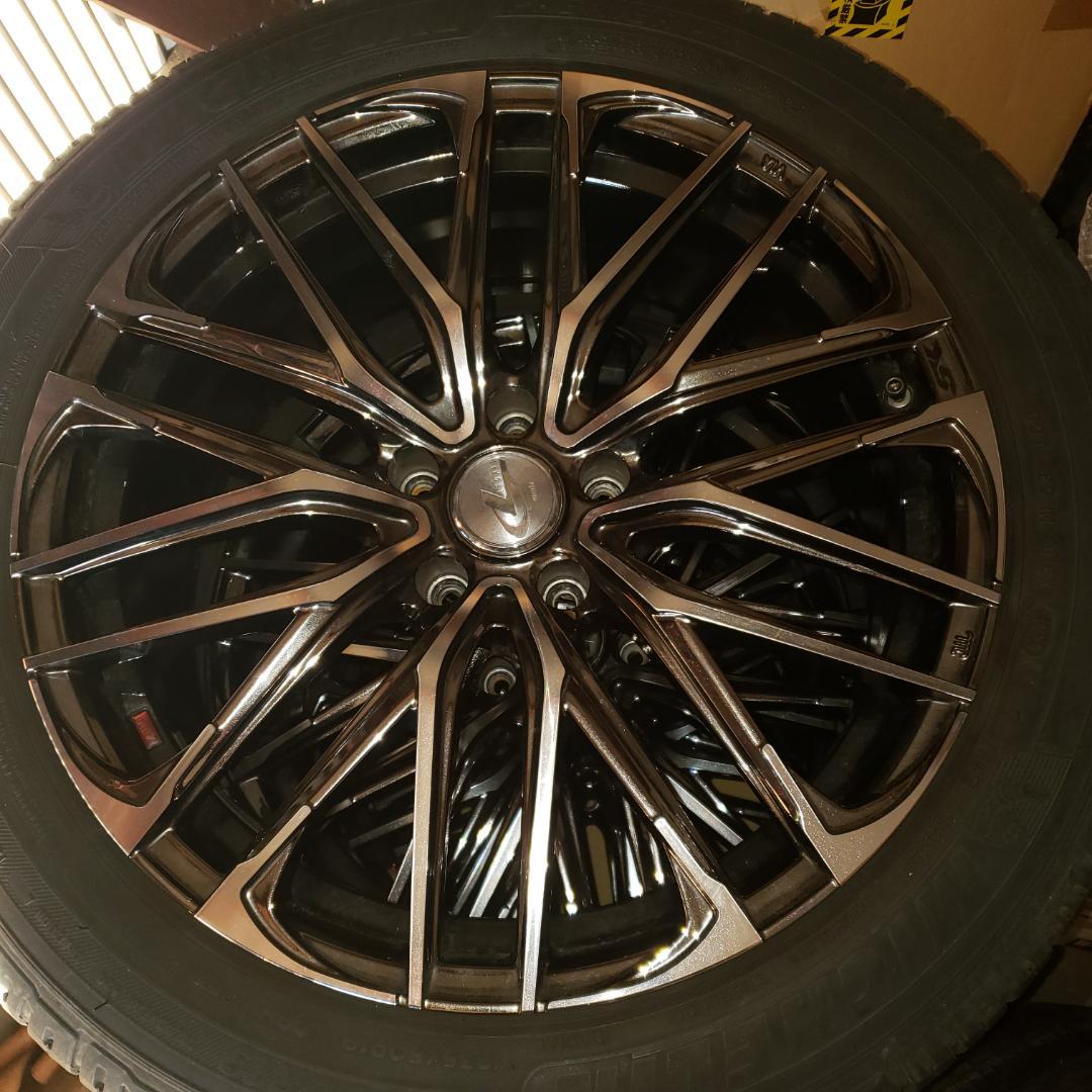 ①　Weds LEONIS MX　235/50R19　ホイールセット
