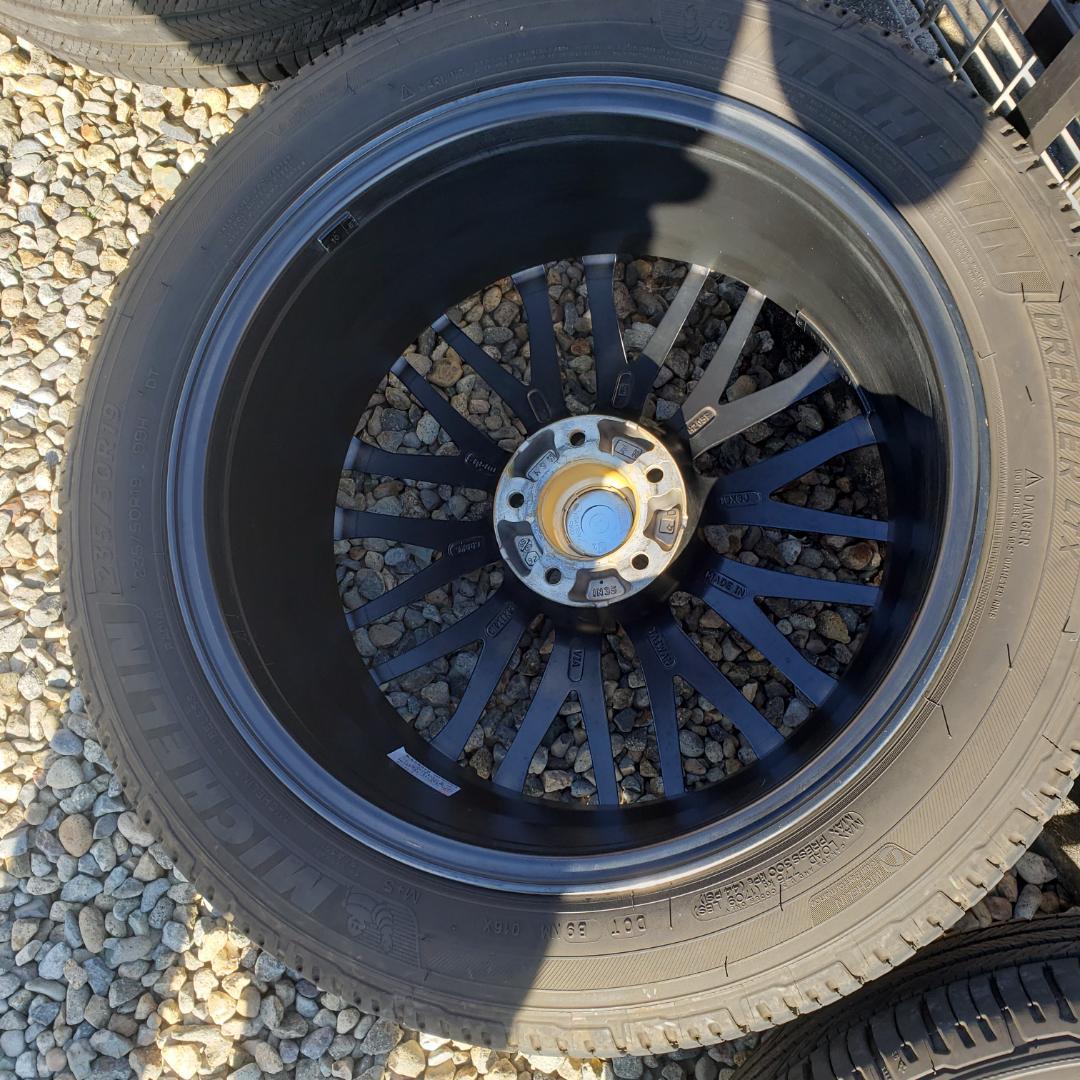①　Weds LEONIS MX　235/50R19　ホイールセット