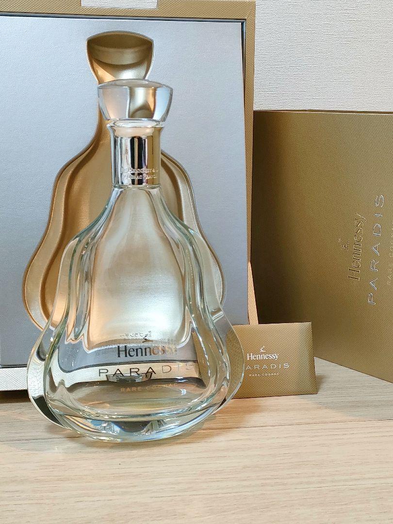 ヘネシー パラディ Hennessy PARADIS 空瓶 空箱 箱カバー