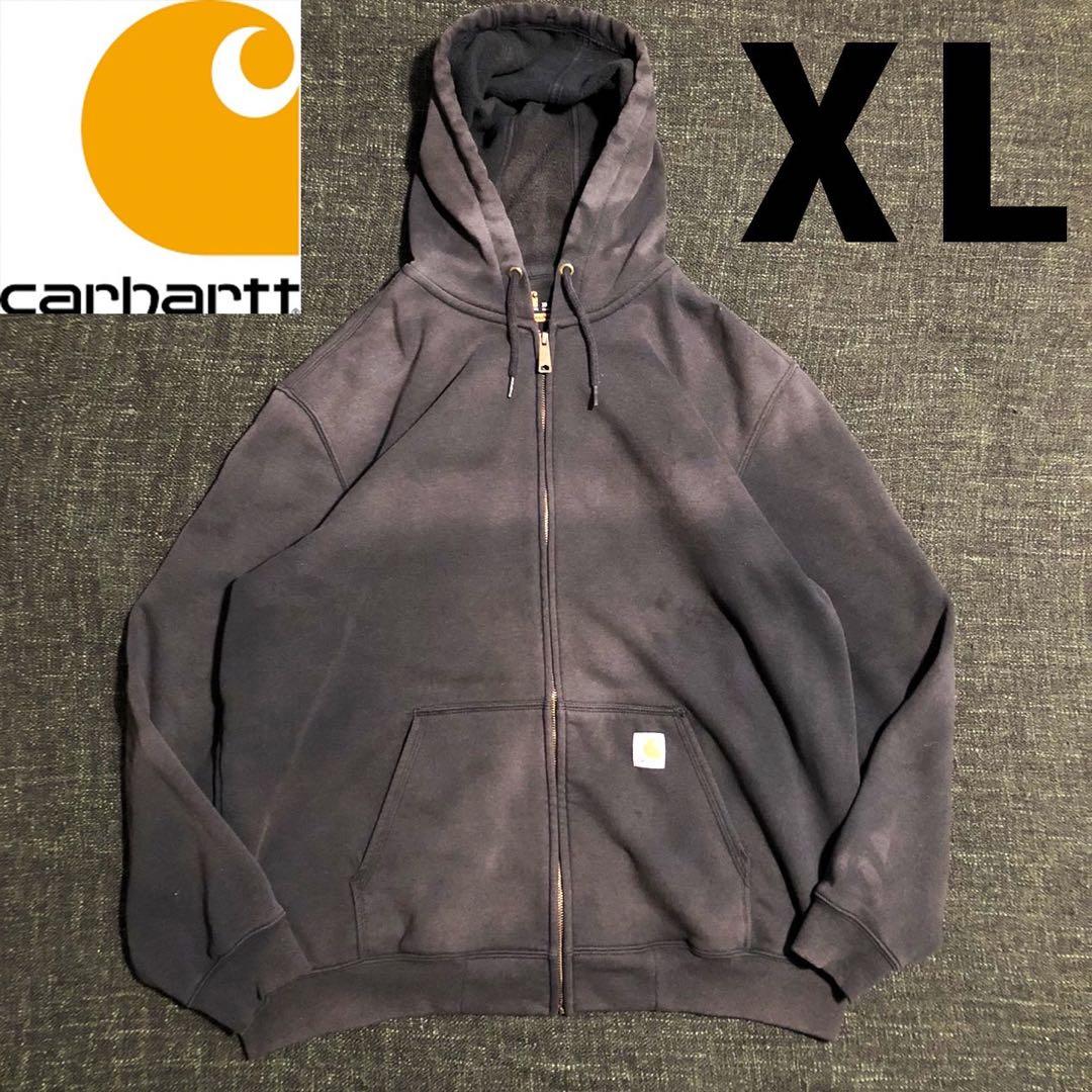 ★Carhartt カーハート スウェット フルジップ パーカー サンフェード