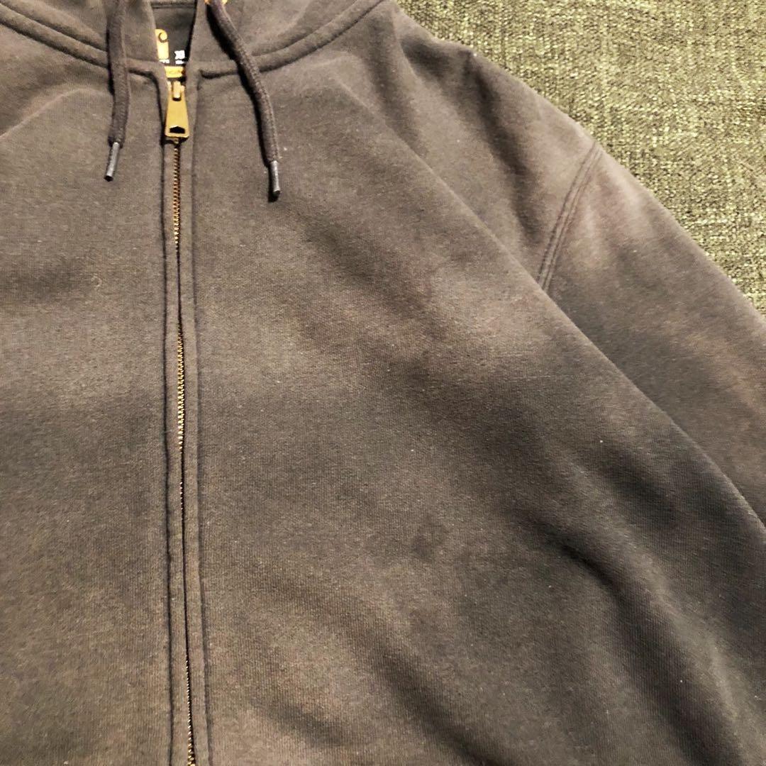 ★Carhartt カーハート スウェット フルジップ パーカー サンフェード
