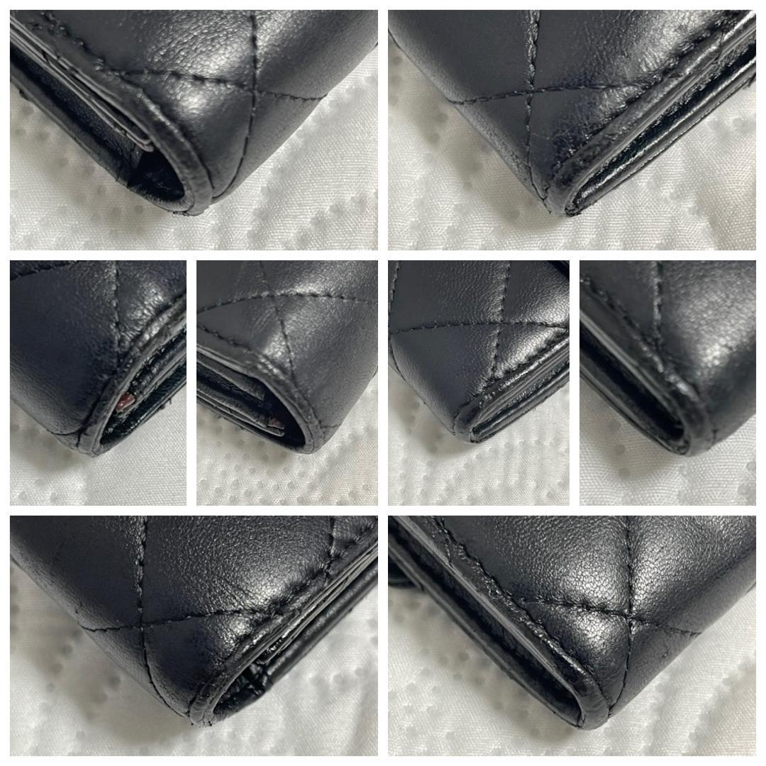 【2512】CHANEL ✴︎ マトラッセ ラムスキン ロングウォレット 長財布 2512】CHANEL ✴︎ マトラッセ ラムスキン ロングウォレット 長財布