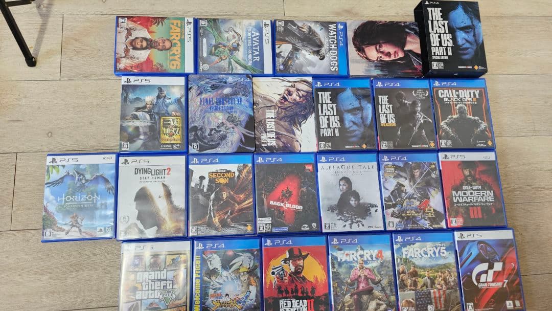 PS5 PS4 ゲームソフト セットPlayStation