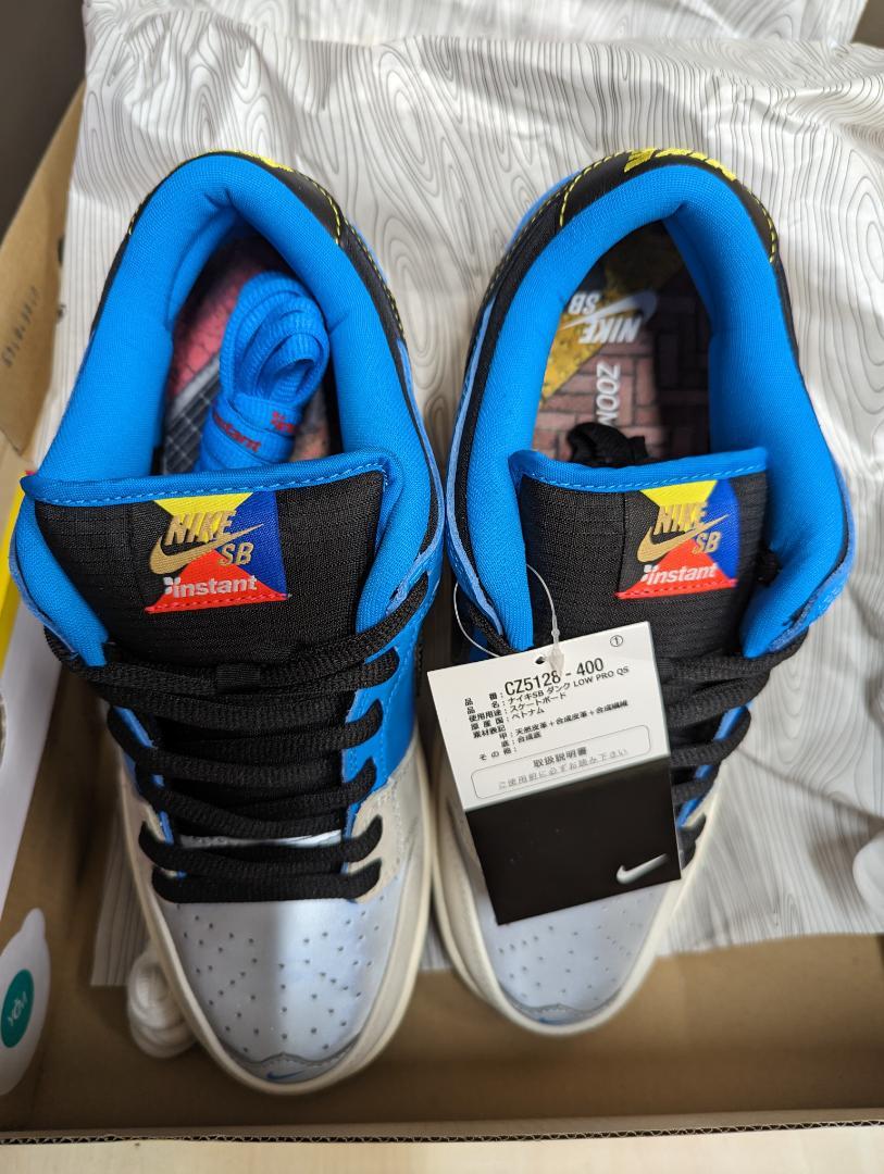 靴 26 NIKE SB DUNK LOW PRO QS INSTANT