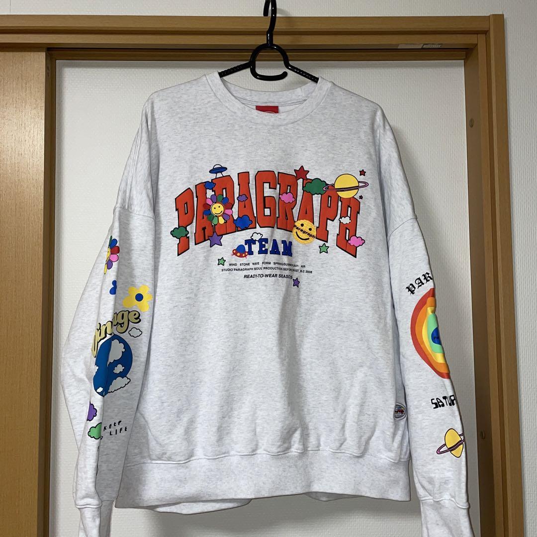 史上最も激安
 Paragraph SWEATSHIRT HAPPY SMILE スウェット