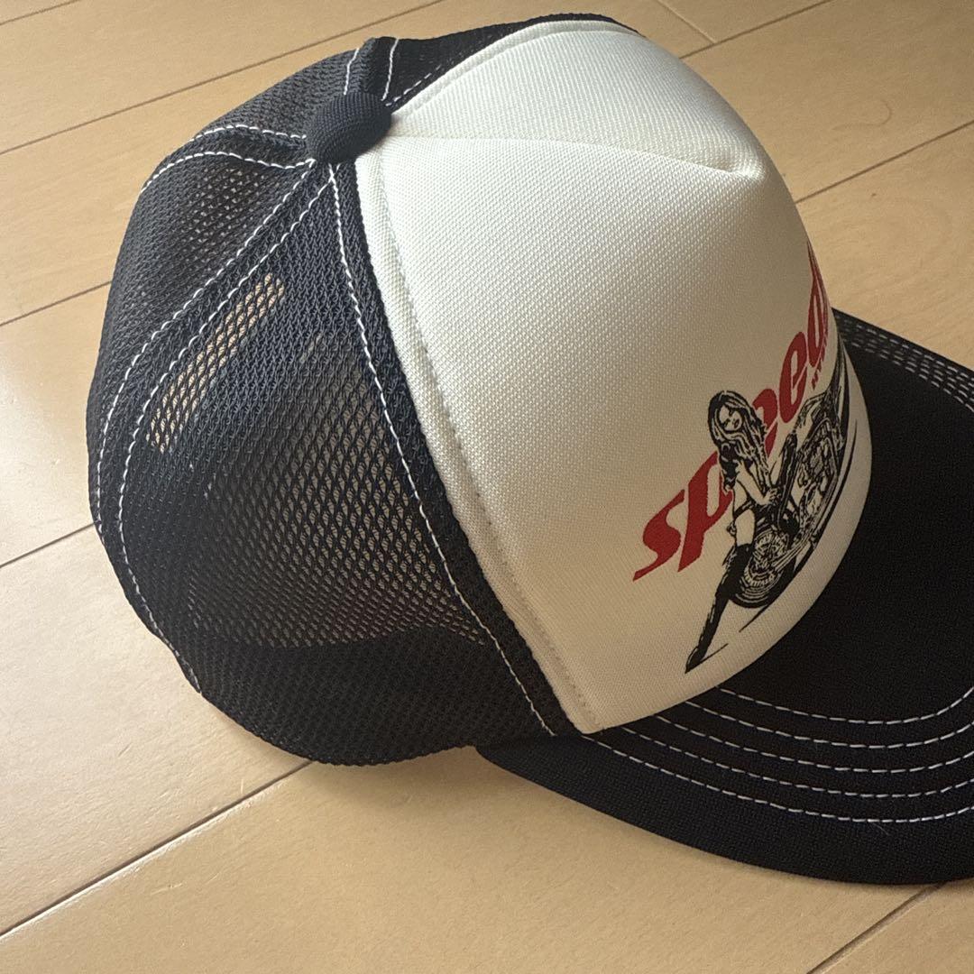 speedster トラッカーキャップ ホワイト×ブラック