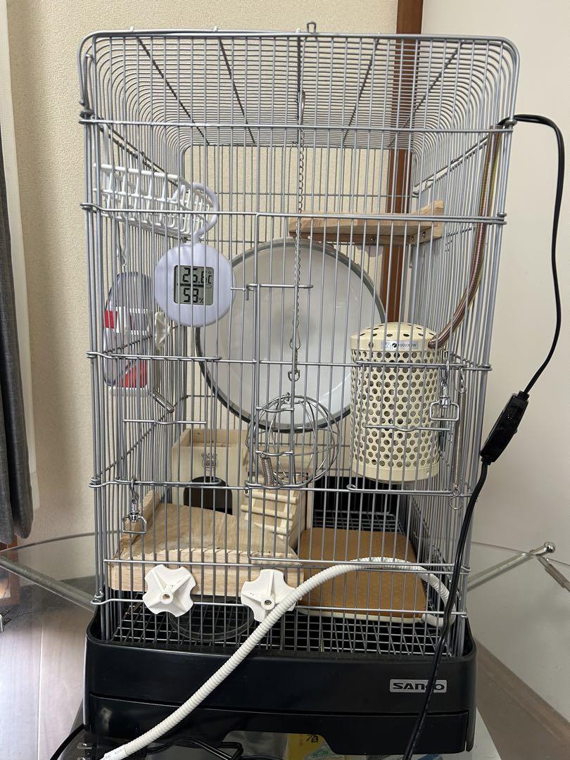 デグー　ハムスター　ゲージ　ヒートランプ　ヒートシート　おでかけセット