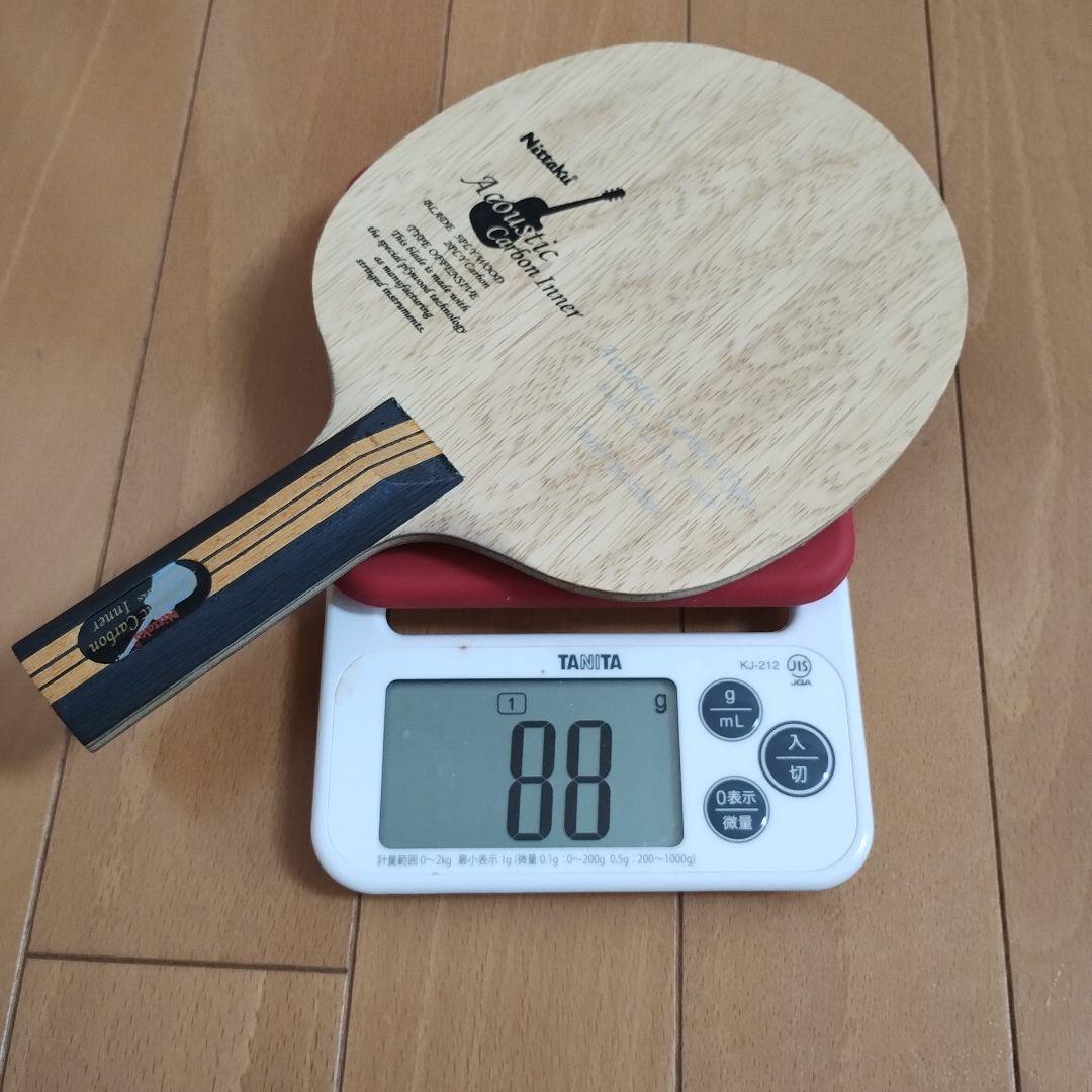 Nittaku アコースティックカーボンインナー ST　卓球ラケット　中古 nrcg.lt