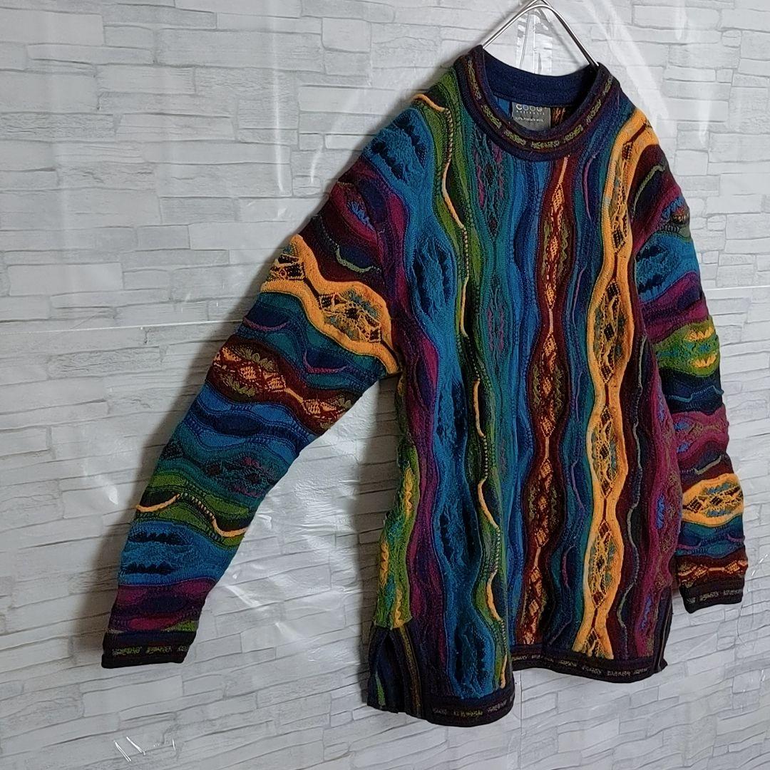 人気の贈り物が COOGI☆立体3D 【入手困難】クージー ニット Cボタン 