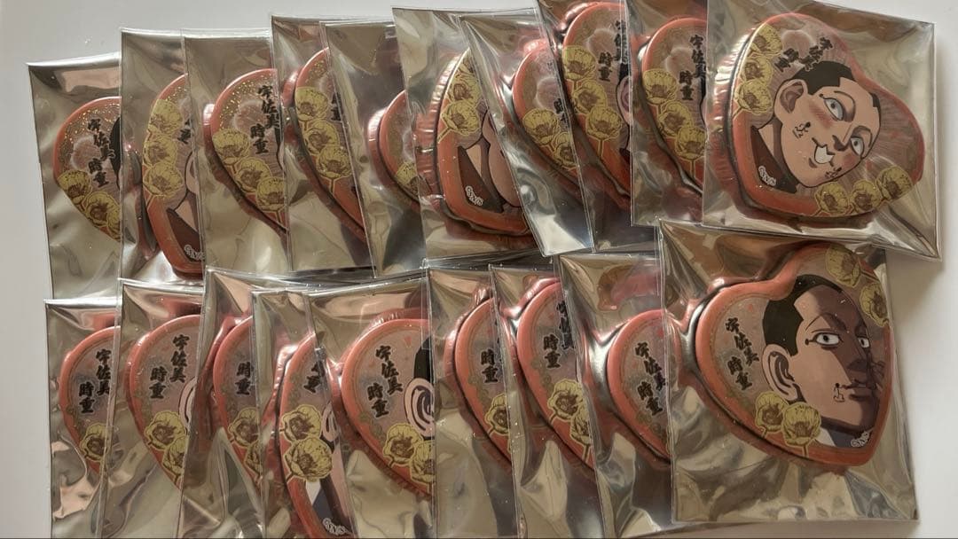 ゴールデンカムイ 愛です缶バッジ 宇佐美